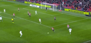 皇马米利陶爆发力破门,阿森西奥预判失误